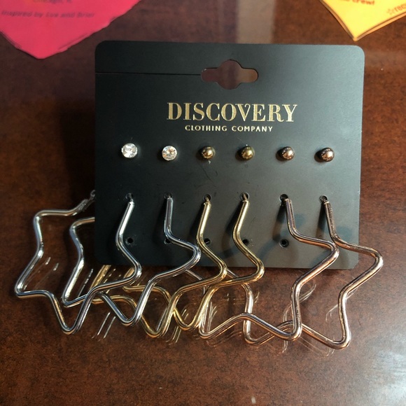 Star Earring Set - Picture 1 of 3